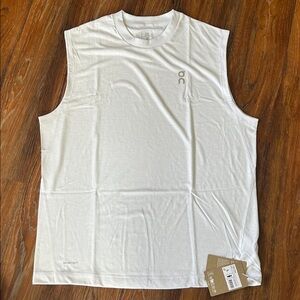 On Running White Train Tank NWT